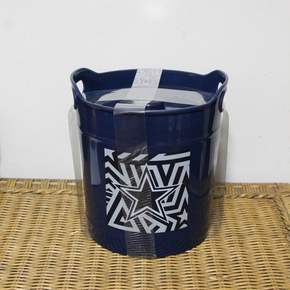 NFL Dallas Cowboys Ice Bucket w/ Scoop. - Picture 8 of 9